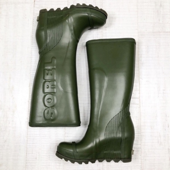 Sorel joan tall rain wedge winter boots woman 8 - Picture 3 of 8